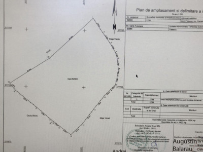 Teren Intravilan, 1234 mp, Zona Valcele