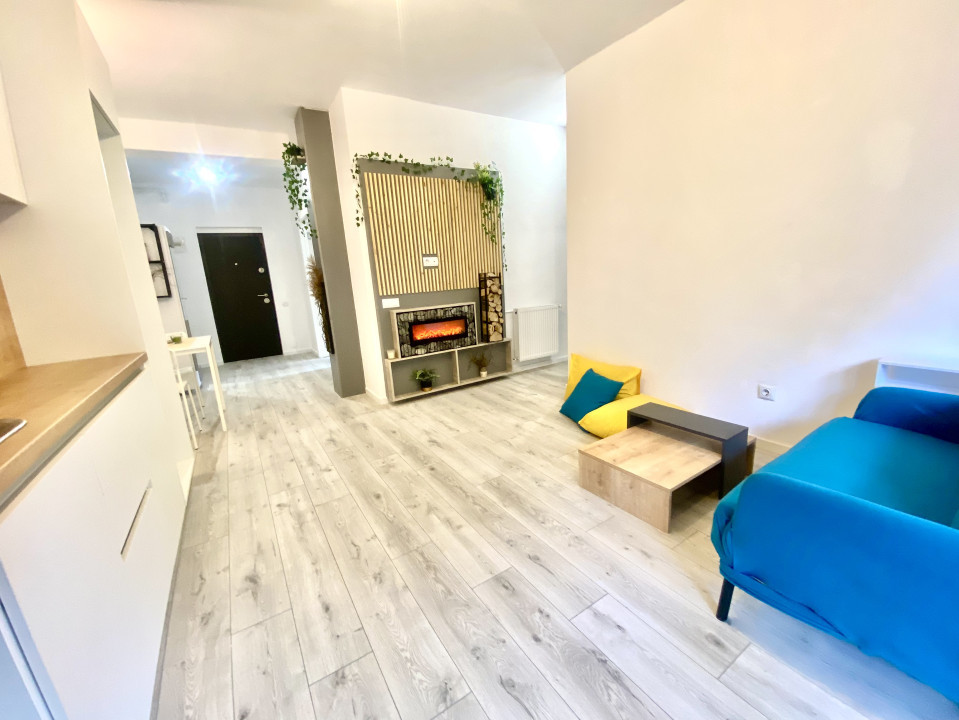 Apartament finisat, mobilat lux, parcare subterana , Teilor