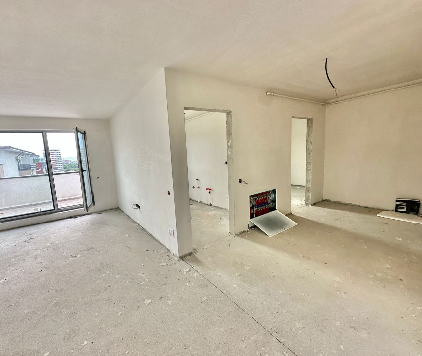 Apartament de 2 camere decomandate, 55 mp, zona Vivo