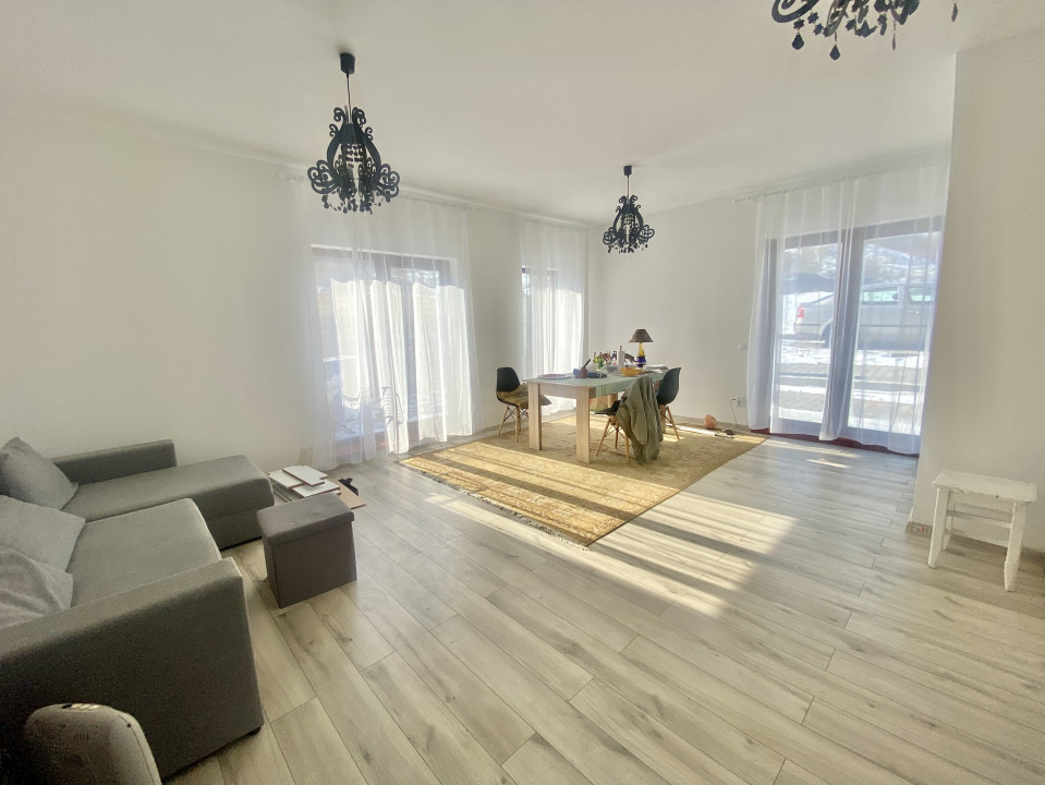 Apartament modern de 2 camere 54 mp,l+ Gradina 95 mp, terasa, Terra