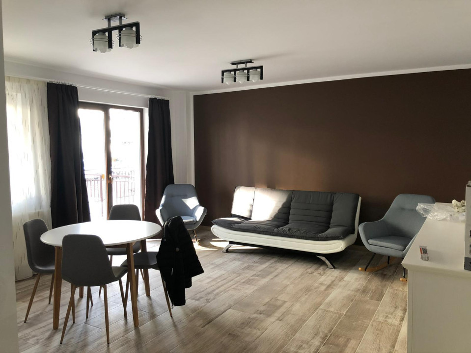 Apartament de 2 camere, 50 mp utili, 50 mp terasa, mobilat utilat, zona Terra