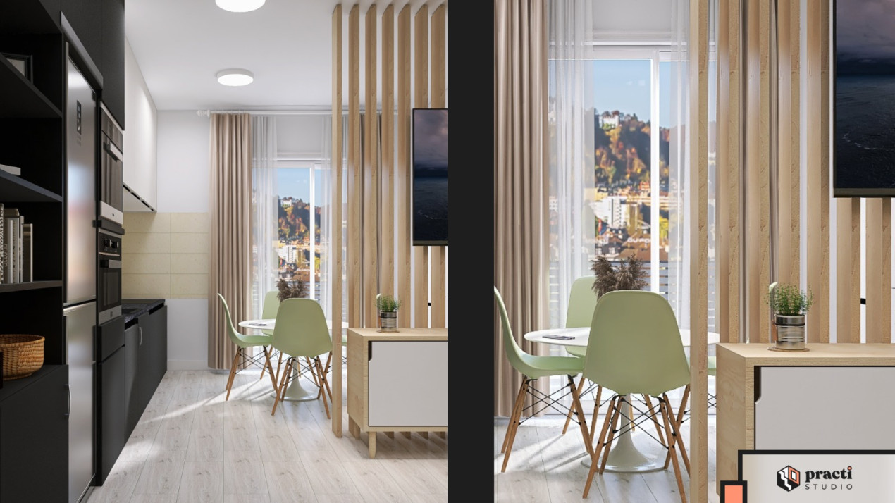 Apartament 3 camere Vivo Cluj-Napoca, 61 mp, 49 mp terasa, 2 parcări 