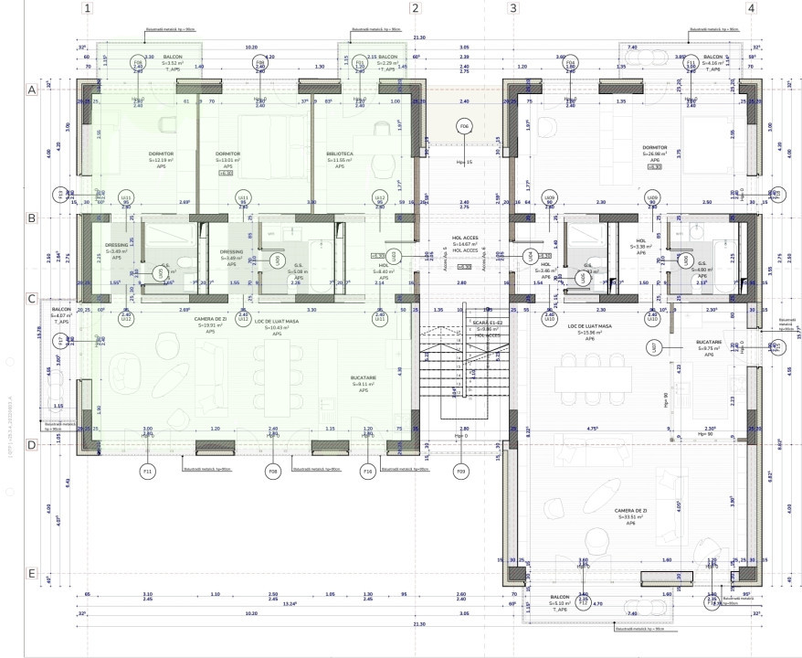 Penthouse exclusivist cu 4 cam, 100mp, LIFT, piscina, jacuzzi, zona Europa