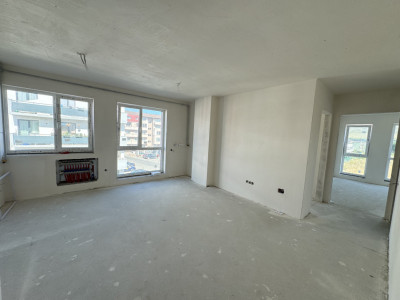 Apartament de 3 camere, 50,7 MP, semifinisat, zona Terra