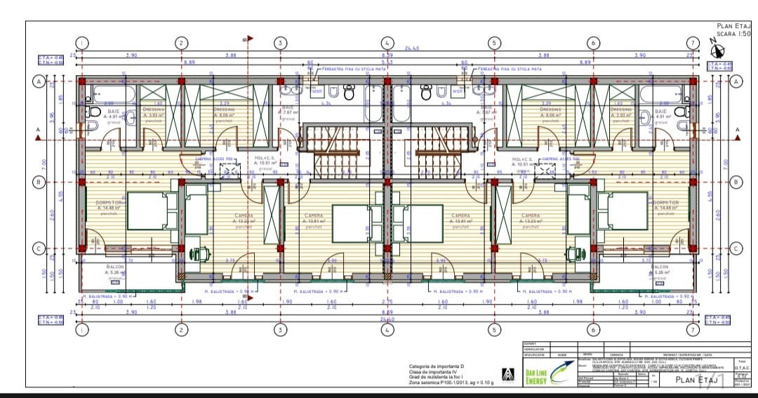 Duplex de vanzare, 120 mp, zona Chinteni