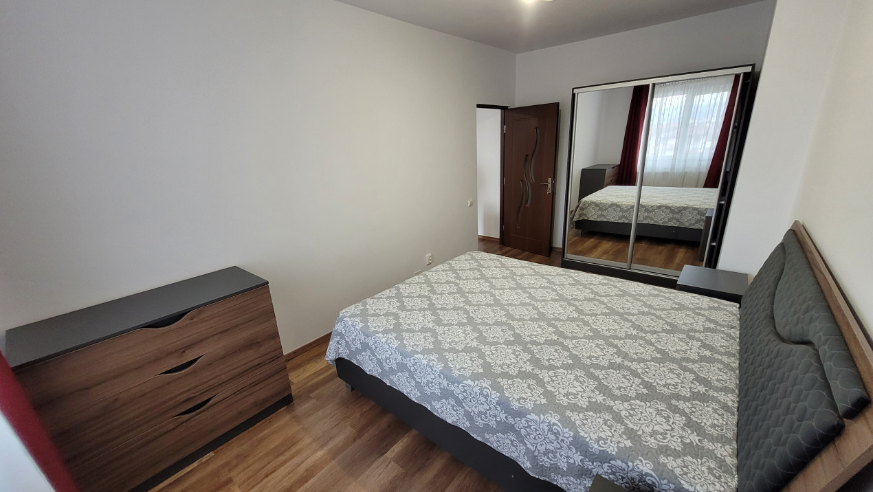 Apartament de 2 camere, mobilat utilat, bloc cu lift, zona Abatorului