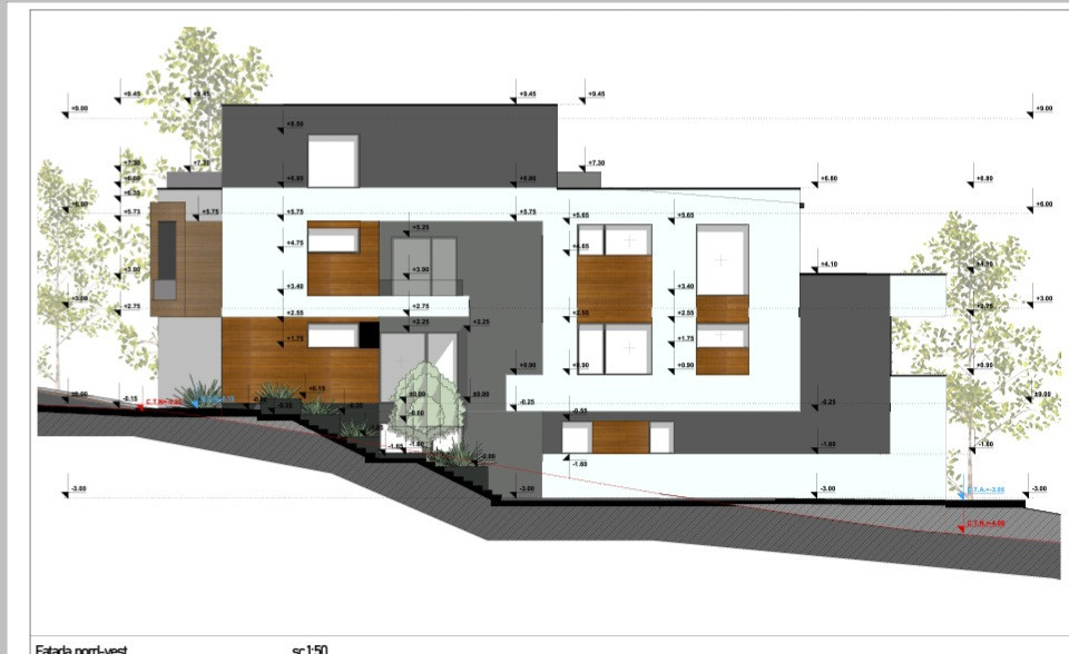 Duplex cu 5 dormitoare, finisat, 240mp utili, terasa, zona Bulevardul Muncii