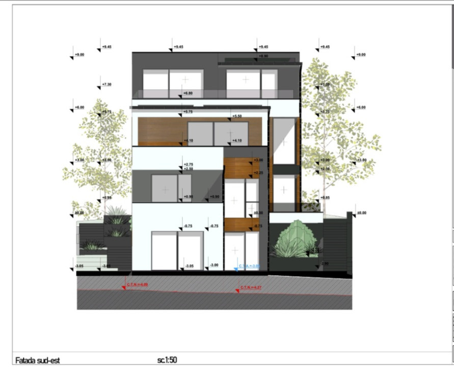 Duplex cu 5 dormitoare, finisat, 240mp utili, terasa, zona Bulevardul Muncii