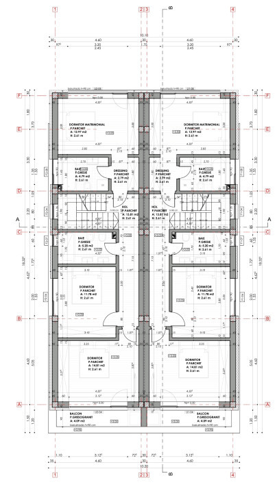 Casa tip duplex, 4 camere 173 mp, gradina si curte de 230 mp, Bd. Muncii