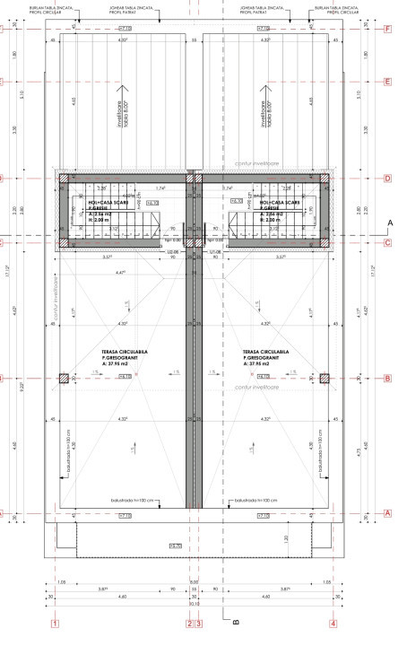 Casa tip duplex, 4 camere 173 mp, gradina si curte de 230 mp, Bd. Muncii