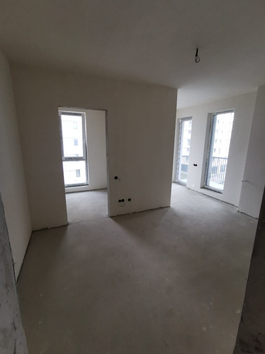 Apartament de 2 camere, semifinisat, 53,4 MP, Zona Catanelor