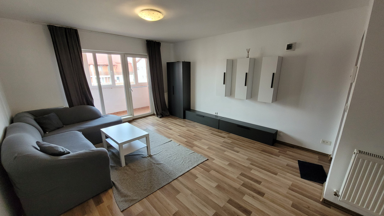 Apartament de 2 camere, decomandat, mobilat, 53mp, zona Eroilor