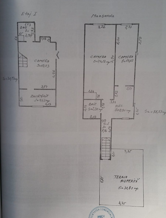 Apartament de 3 camere ULTRACENTRAL, 92mp, Bv. I Eroilor 