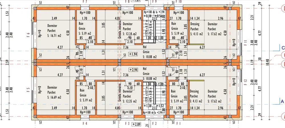 Duplex de vanzare, 4 camere, 200mp, 400mp teren, parcare, zona Voroneti