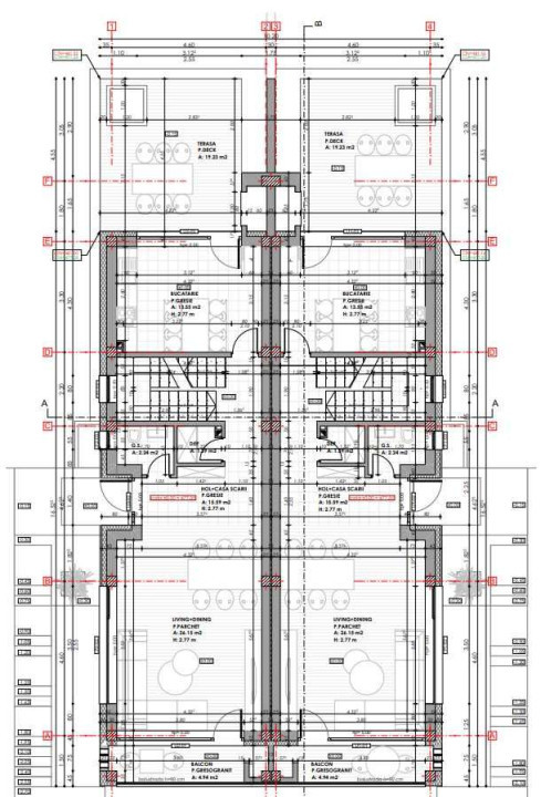 Duplex de vanzare, 4 camere, 173mp, parcare, zona Voroneti