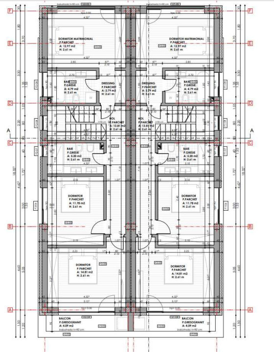 Duplex de vanzare, 4 camere, 173mp, parcare, zona Voroneti