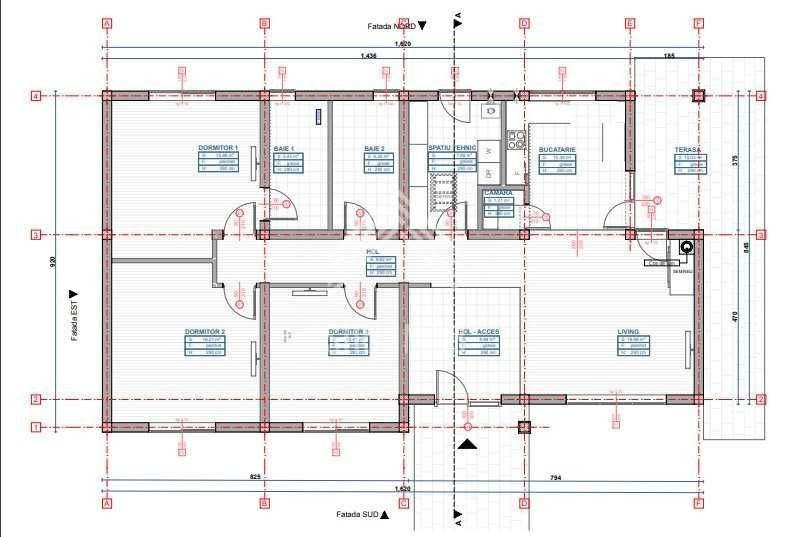 Casa individuala 115mp, teren de 500m, zona Chinteni