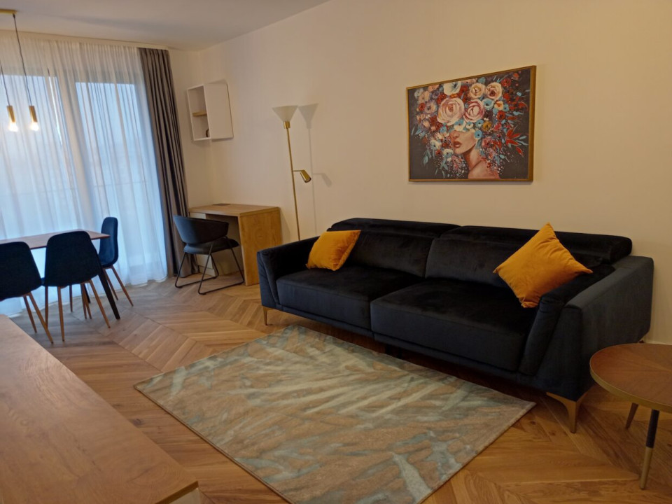 Apartament de 2 camere ultra lux, 55 mp, balcon de 12 mp