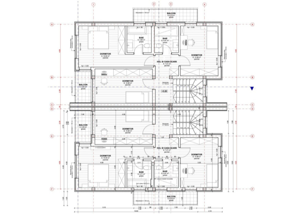 Duplex 7 camere, 205 mp, priveliste panoramica, Chinteni