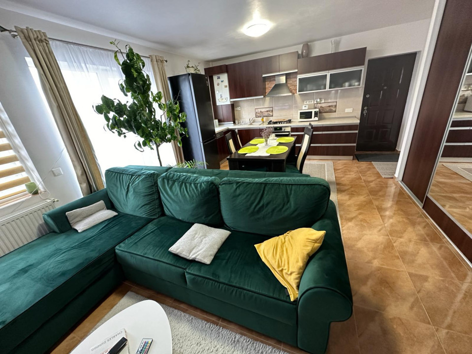 Apartament cu vedere panoramica de 3 camere, 56 mp, zona Valea Gârbăului