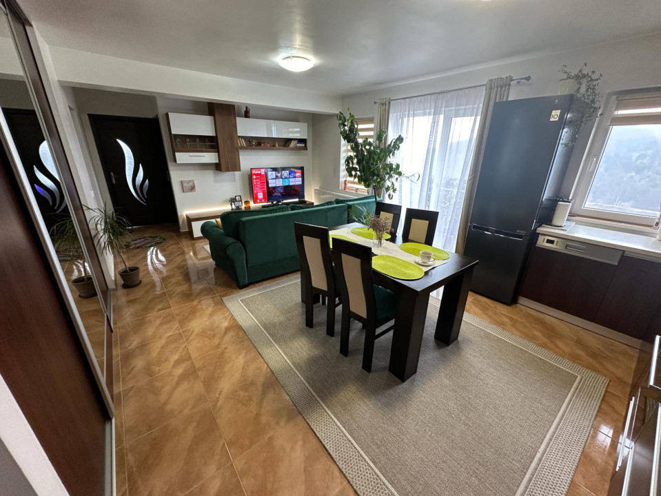 Apartament cu vedere panoramica de 3 camere, 56 mp, zona Valea Gârbăului