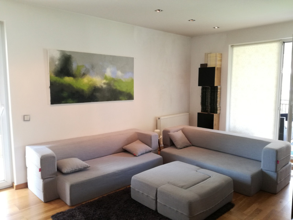 Apartament de 2 camere, 51 mp. terasa 36 mp. Floresti