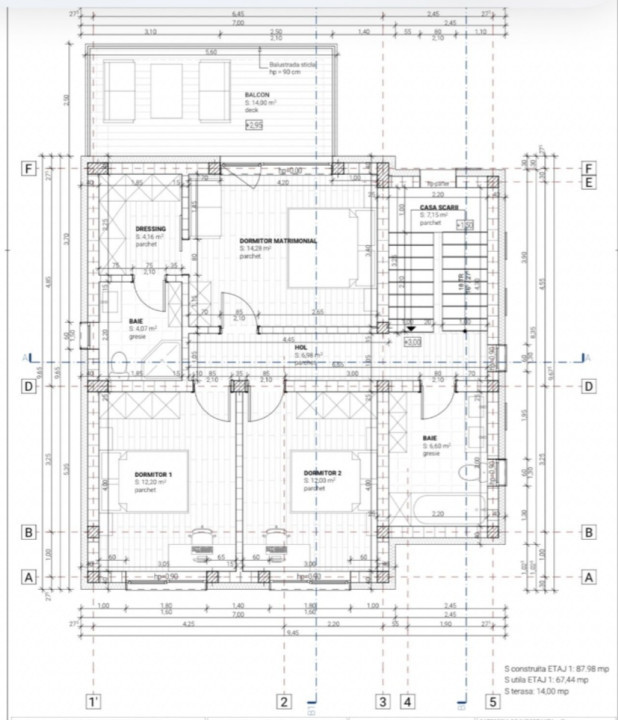 Casa individuala cu CF, 120mp utili, teren de 420mp, Chinteni 