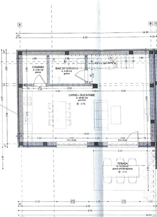 Casa tip duplex, 4 camere, 120mp, semifinisat, Zona Fagului