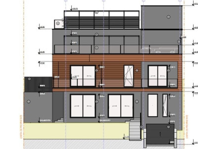 Casa tip-duplex semifinisata, 183,84 mp, terasa 89,34 mp, zona ANL