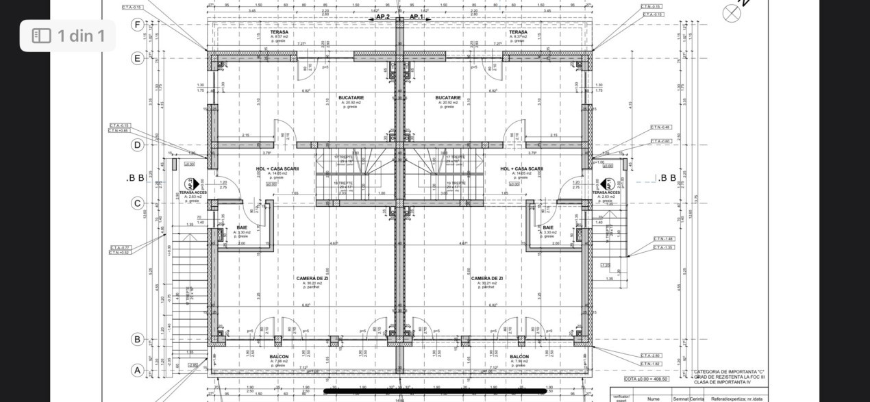 Oportunitate, Teren cu autorizatie, 569 mp, duplex, zona Donath Park