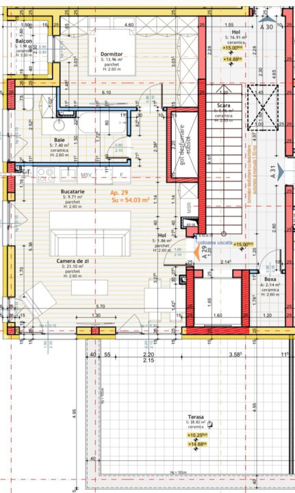 Apartamente 1, 2, 3, 4 camere, cu balcoane sau terasa Zona Tineretului