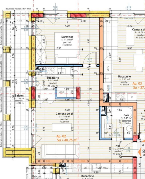 Apartamente 1, 2, 3, 4 camere, cu balcoane sau terasa Zona Tineretului