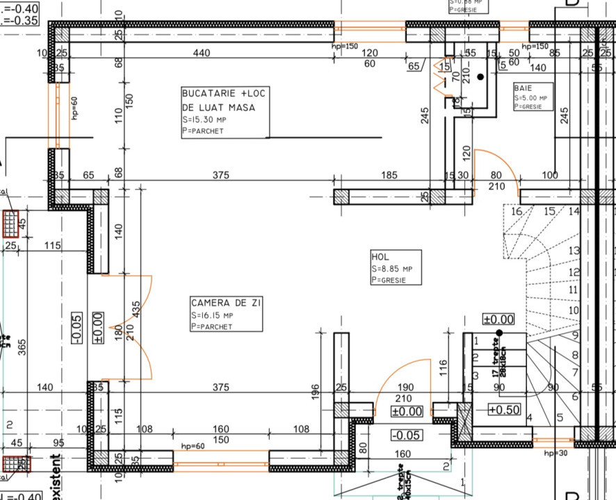 Casa tip Duplex, 4 camere, 94 mp, parcare, Zona Avram Iancu