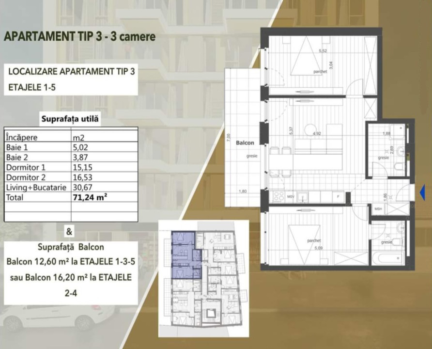 Ansamblu rezidential, 3 sau 4 camere, zona Traian/Decebal