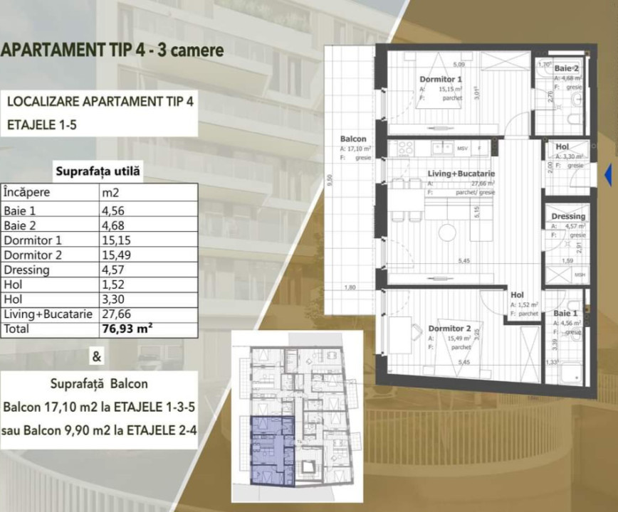 Ansamblu rezidential, 3 sau 4 camere, zona Traian/Decebal