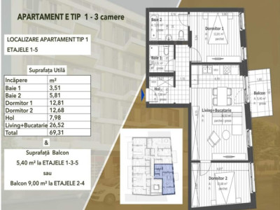 Ansamblu rezidential, 3 sau 4 camere, zona Traian/Decebal