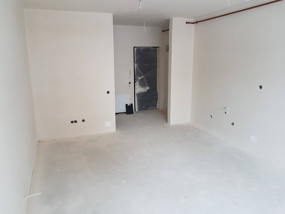 Apartament de 2 camere, 48 mp, semifinisat, Zona Centrala, Floresti