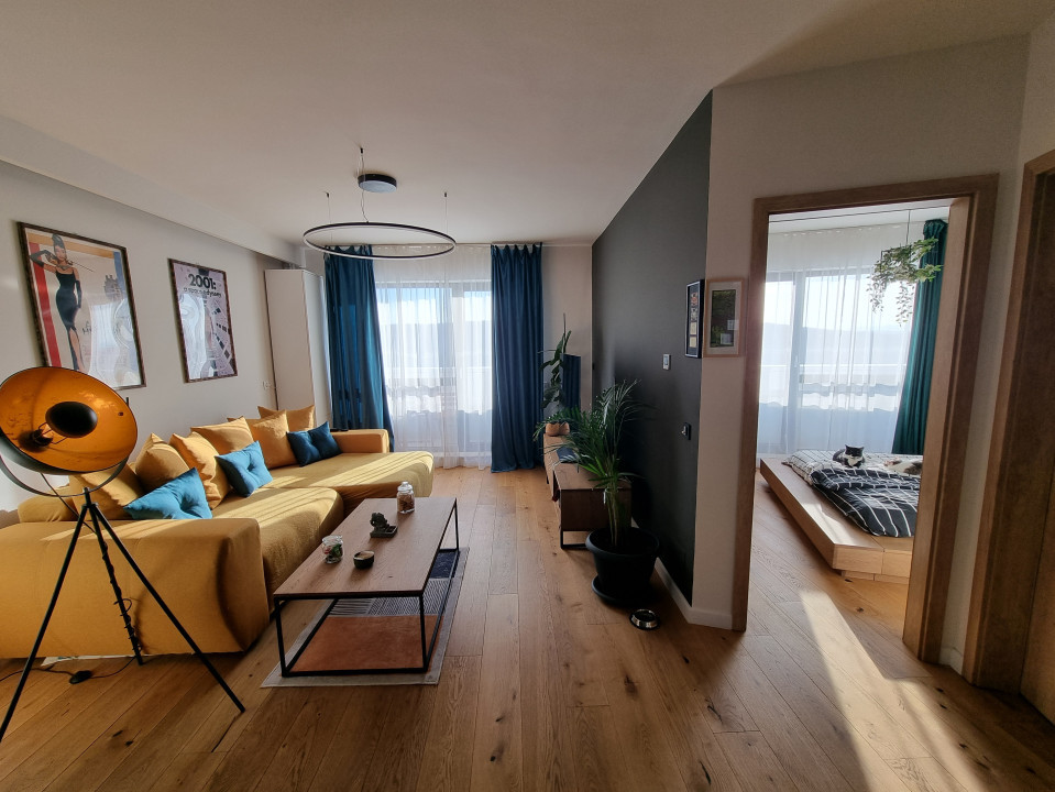 Apartament ultrafinisat, 4 camere, 2 bai, 96 mp utili, WINGS