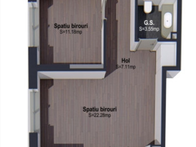 Apartament 3 camere, semidecomandat, 82 MP, zona facultatii de Mecanica  