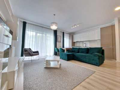 Apartament de 2 camere ultra lux, 53 mp, balcon 8 mp, zona Teilor