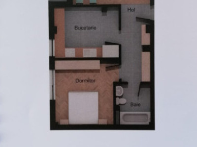 Apartament de 2 camere semifinisat, 56,35 mp, zona Sesul de sus