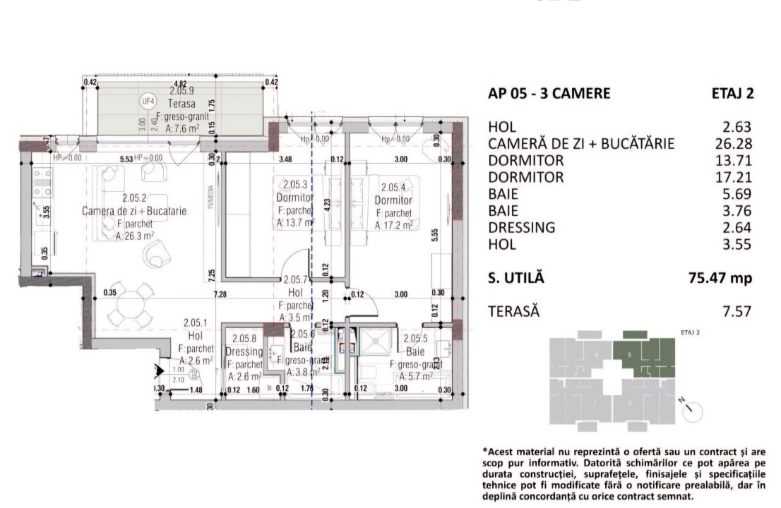 Ansamblu rezidențial cu apartamente de 3 și 4 camere,  A. Muresanu 