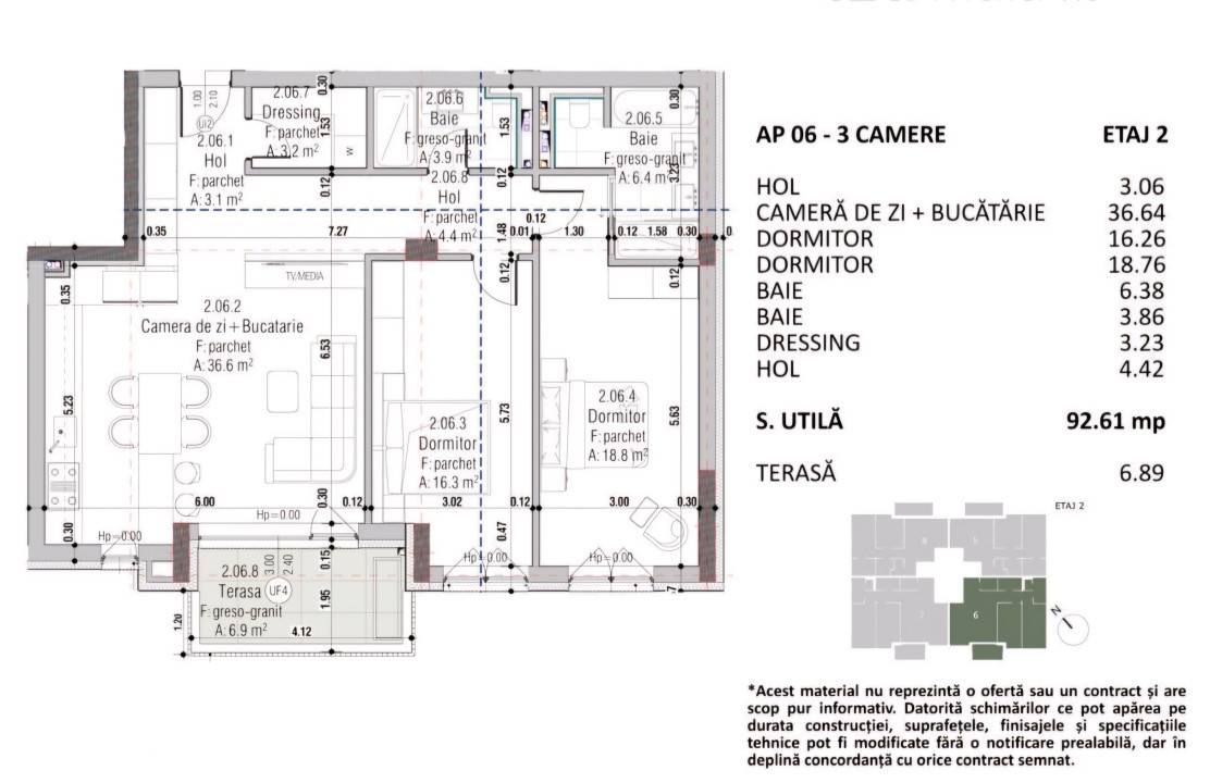 Ansamblu rezidențial cu apartamente de 3 și 4 camere,  A. Muresanu 