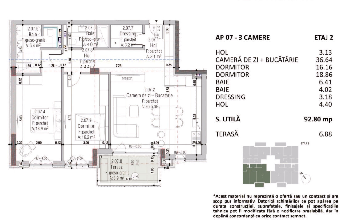 Ansamblu rezidențial cu apartamente de 3 și 4 camere,  A. Muresanu 