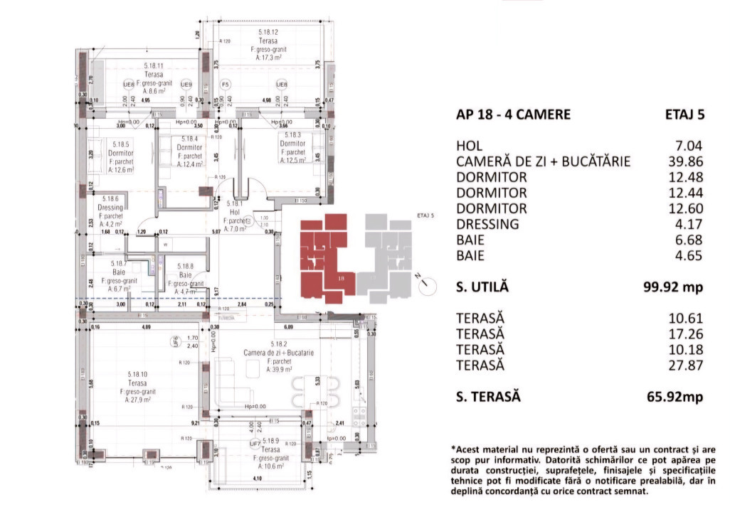 Ansamblu rezidențial cu apartamente de 3 și 4 camere,  A. Muresanu 