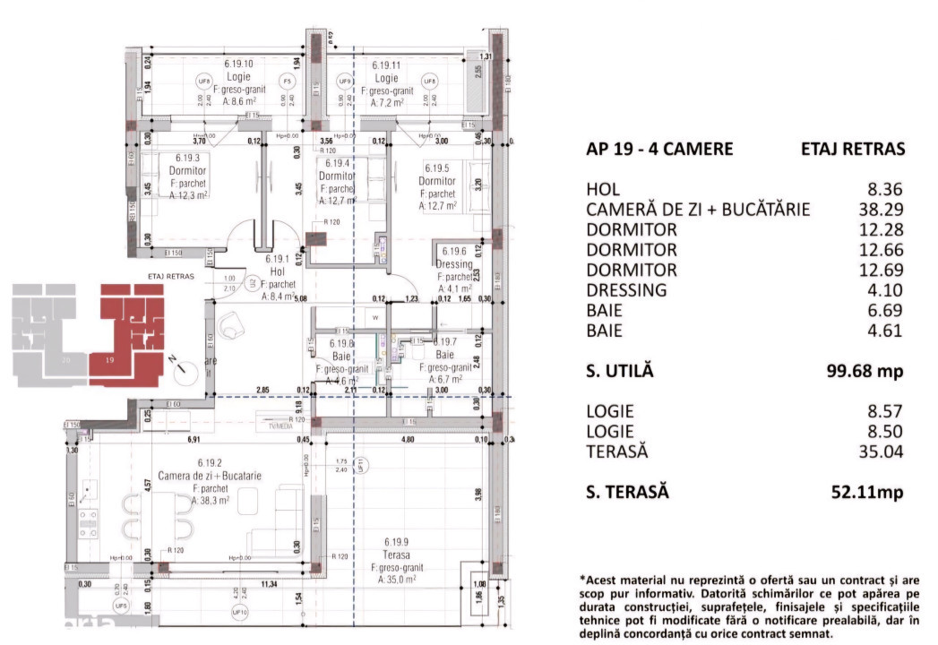 Ansamblu rezidențial cu apartamente de 3 și 4 camere,  A. Muresanu 