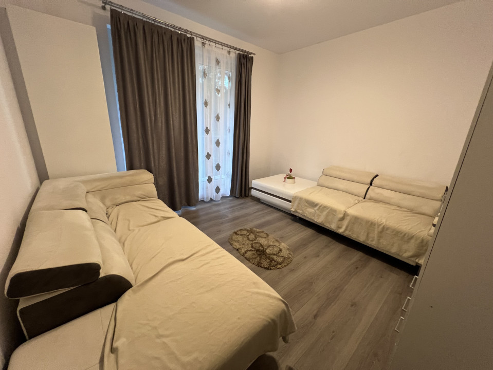 Apartament de 2 camere decomandate, 61 mp, gradina, zona Abatorului