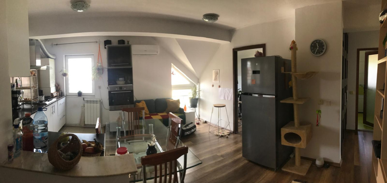 Apartament cu 3 camere, 52 mp, 2 balcoane, zona Muzeul Apei