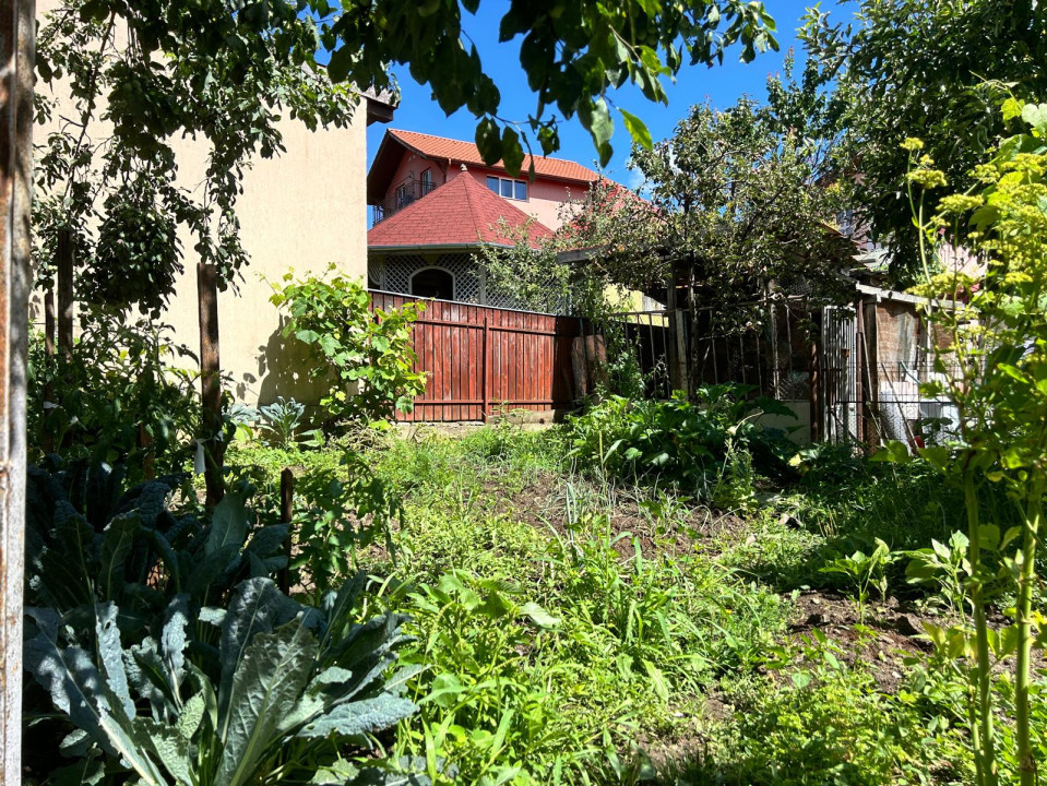 Casa cu gradina Dambul Rotund 2 camere+ bucatarie , 194mp teren liber 