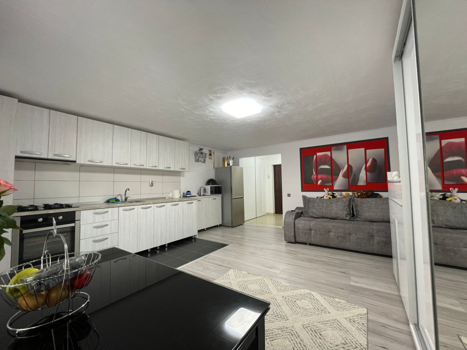 Apartament cu o camera plus terasa in Buna Ziua 34 mp utili mobilat utilat!